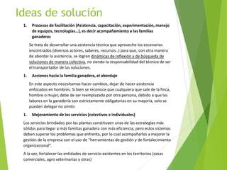 Análisis de cadenas de la leche en Nicaragua:Madriz, Nueva Segovia, Jinotega y Matagalpa