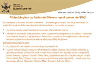 Mapeo de actores en Camoapa y Matiguás en cadenas de valor ganadería de doble propósito en Nicaragua