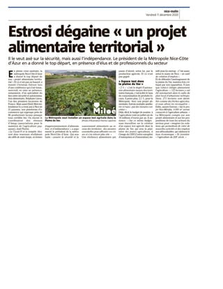 Nice-Projet alimentaire territorial
