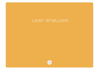 user analysis
 