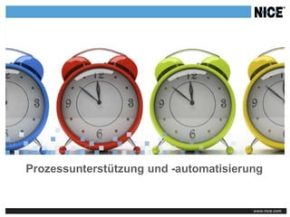 Prozessunterstützung und -automatisierung
 