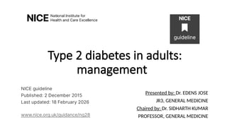 Comprehensive Management of Type 2 Diabetes in Adults: Pathophysiology ...