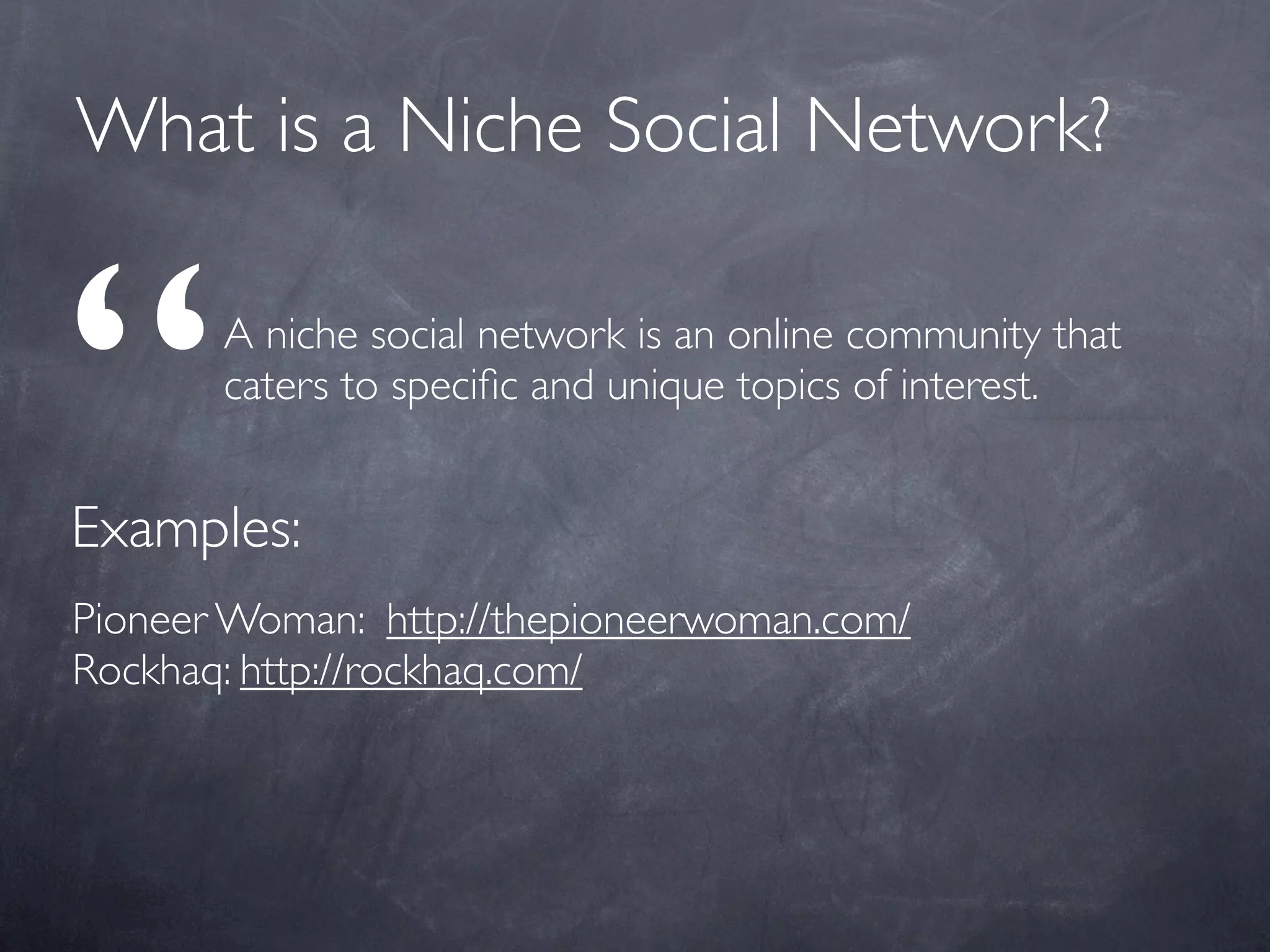 Creating a Niche Social Network using WordPress and BuddyPress