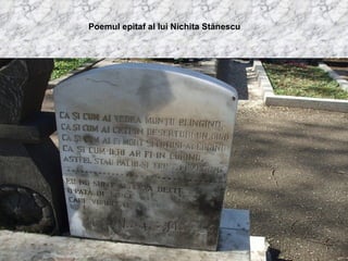 Poemul epitaf al lui Nichita Stănescu 