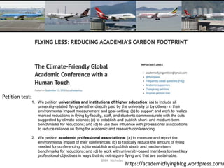 https://academicflyingblog.wordpress.com/
Petition text:
@KA_Nicholas
 