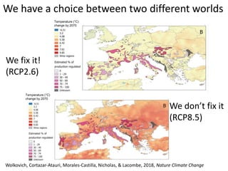 The past, present, and future of climate change and wine | PPTX