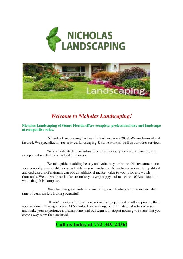Landscaping Stuart Fl Landscaper Lawn Care