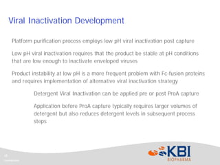 Application and Adaptation of Platform and Alternative Purification ...