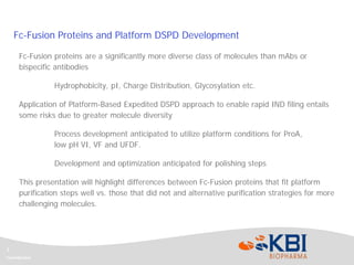 Application and Adaptation of Platform and Alternative Purification ...