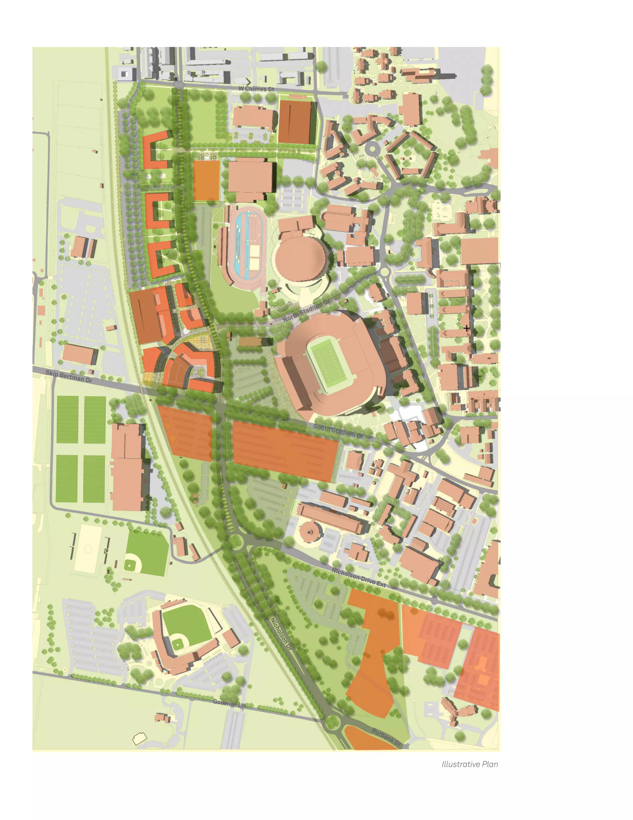 W Chimes St




                                                              Dr
                                                        ium
                                                     tad
                                                   hS
                                             N ort




Skip B
      ertma
           n Dr




                                                        South
                                                                   Stadiu
                                                                          m Dr




                                                                   Nich
                                                                       olso
                                                                            n Dr
                                                                                 ive E
                                                                                       xt
                                      Ni
                                       ch
                                         ols
                                             on
                                              r D




                  Gourrier
                             Ln


                                                                                   Bu
                                                                                     rba
                                                                                            nk
                                                                                                 Dr


                                                                                                      Illustrative Plan
 