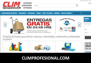 Jordi Ordóñez – Consultor ecommerce jordiob@jordiob.com
Nichos en ecommerce como oportunidad de negocio
CLIMPROFESIONAL.COM
 