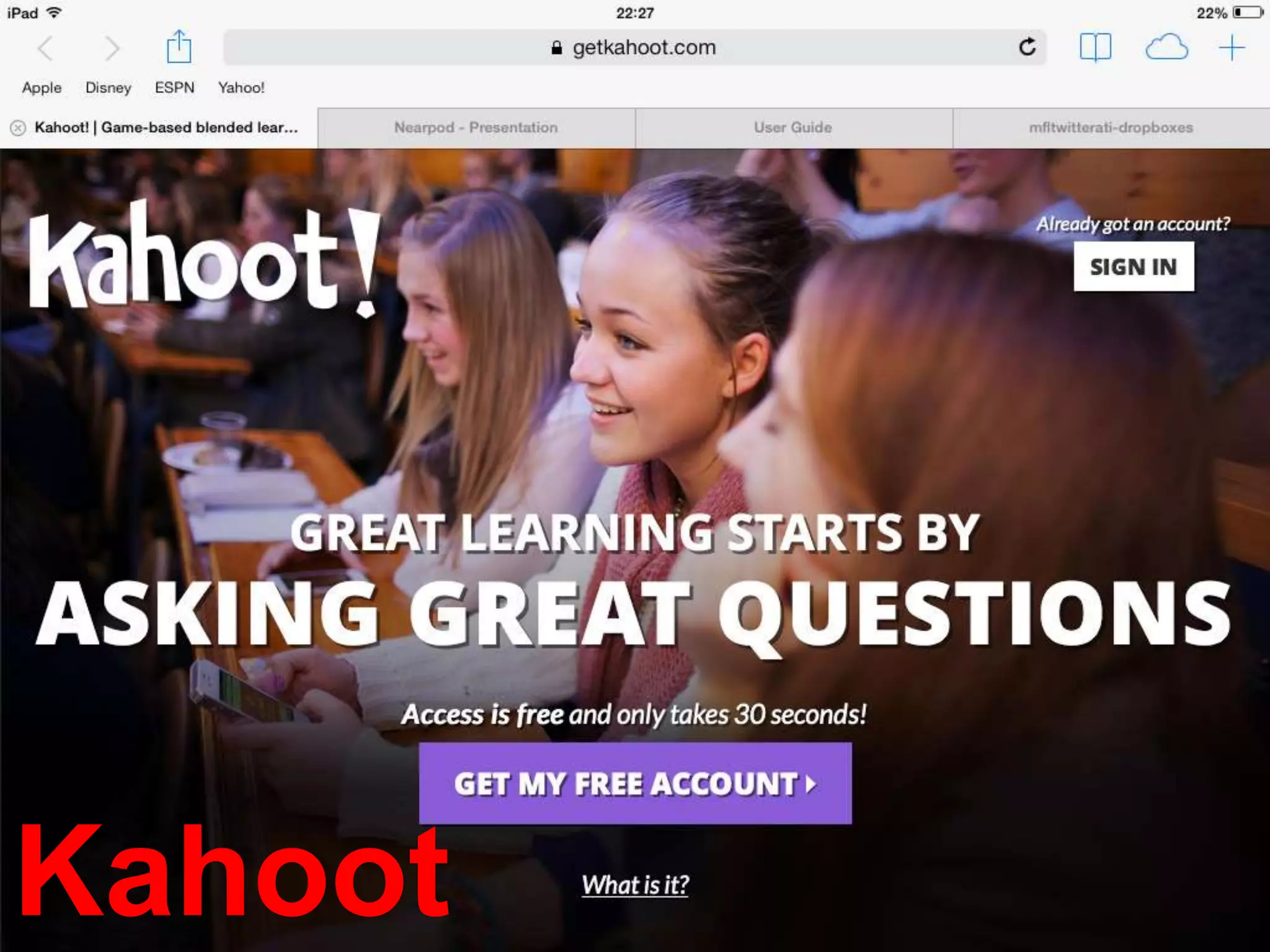Kahoot
 