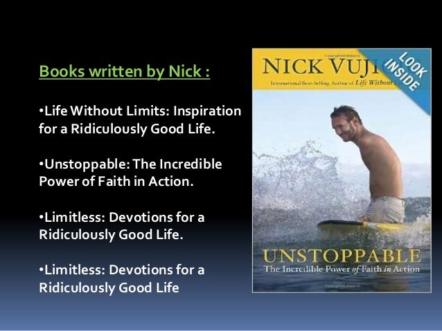 Nick Vujicic No Arms No Legs No Worries - 