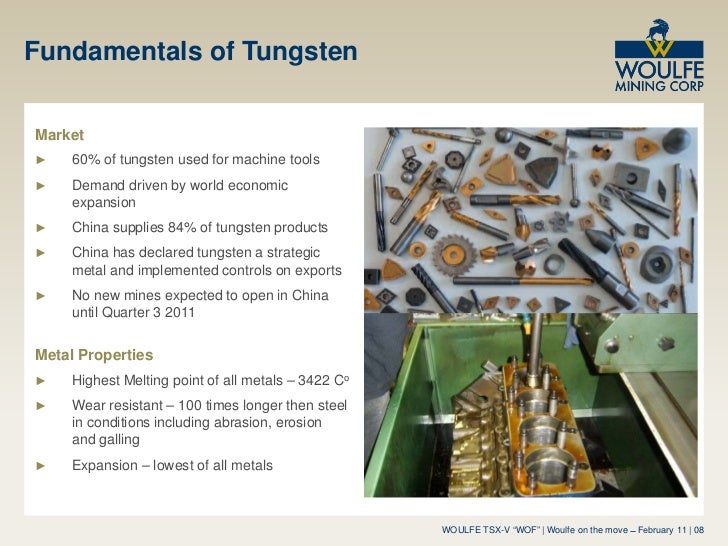 The next tungsten producer