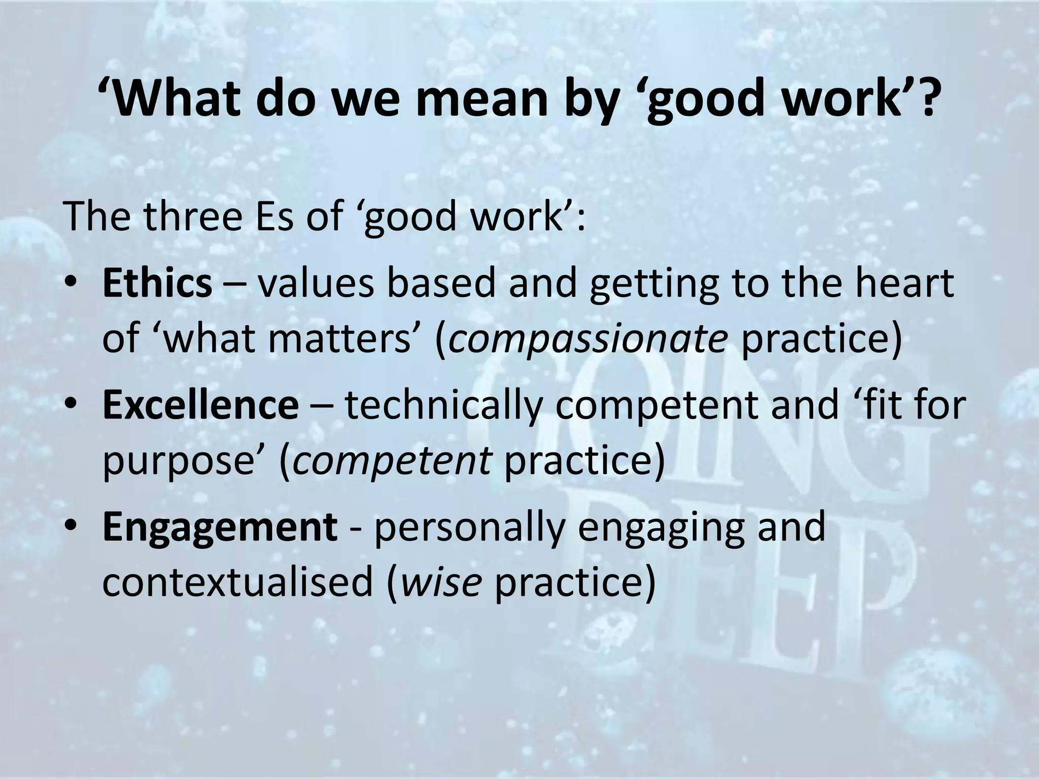 Nick andrews, good work a dementia learning and development framework ...