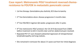 Metronomic Rms Nick chen ppt presentation metronomic chemotherapy 2015 | PPTX