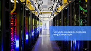 Our unique requirements require
unique innovations
Images by Connie
Zhou
 