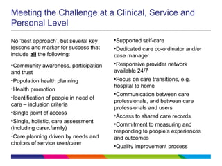Nick Goodwin - Bringing integrated care to life | PPT