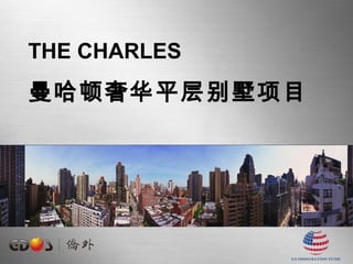 THE CHARLES
曼哈顿奢华平层别墅项目
 