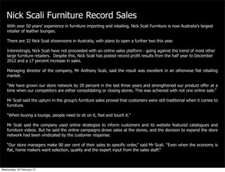 Nick scali online sale deals