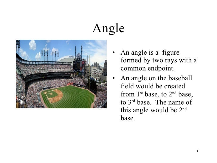 Geometry in Baseball