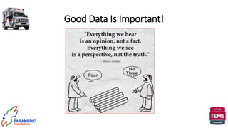 Good Data Is Important!
 