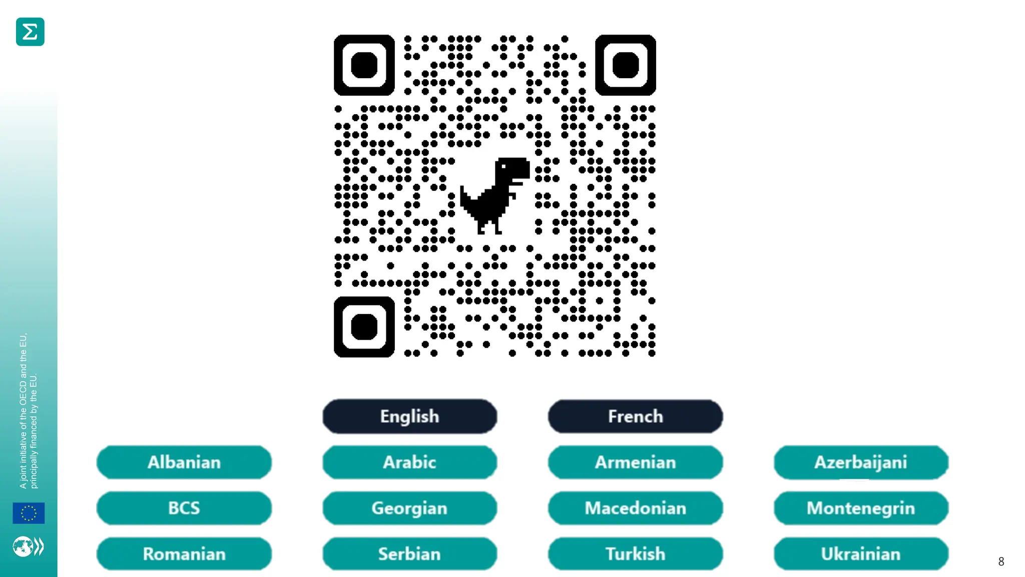 A
joint
initiative
of
the
OECD
and
the
EU,
principally
financed
by
the
EU.
8
 