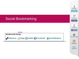 Social Bookmarking
 