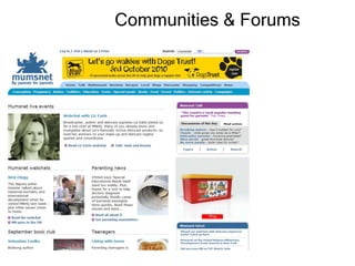 Communities & Forums
 