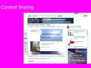 Content Sharing
 