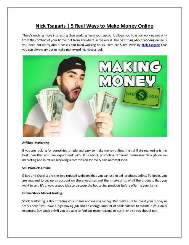 Real Ways To Earn Online