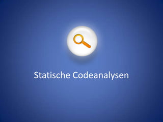 Statische Codeanalysen