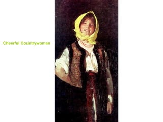Cheerful Countrywoman   