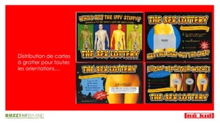 Distribution de cartes à gratter pour toutes les orientations… 