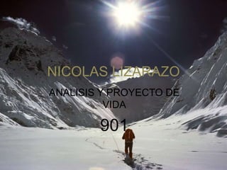 NICOLAS LIZARAZO
ANALISIS Y PROYECTO DE
VIDA

901

 
