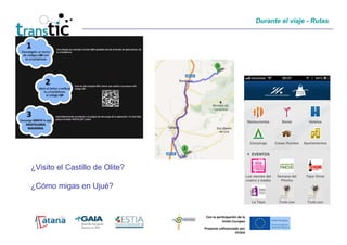 Durante el viaje - Rutas




¿Visito el Castillo de Olite?

¿Cómo migas en Ujué?


                                 Con la participación de la
                                           Unión Europea
                                Proyecto cofinanciado por
                                                   FEDER
 