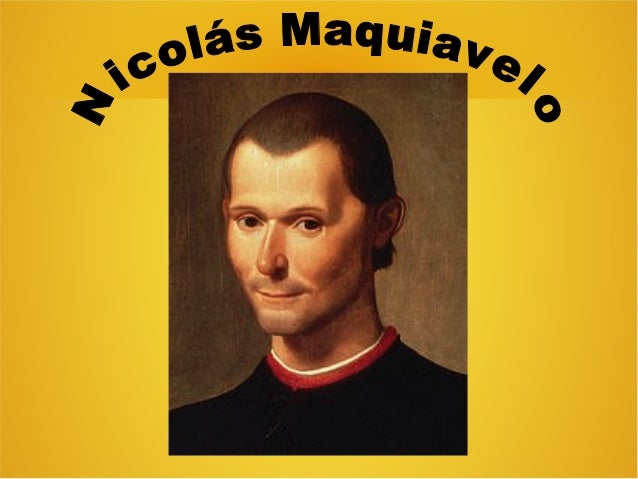 Resultado de imagen para Fotos de NicolÃ¡s Maquiavelo