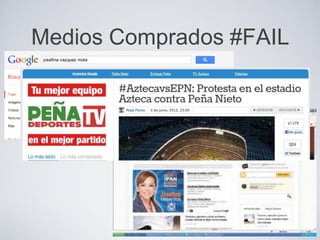 Medios Comprados #FAIL
 