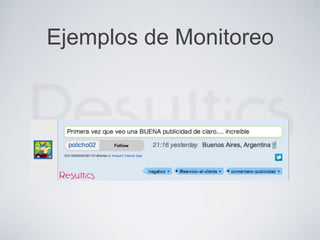 Ejemplos de Monitoreo
 