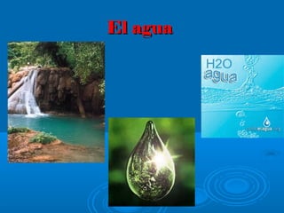El aguaEl agua
 