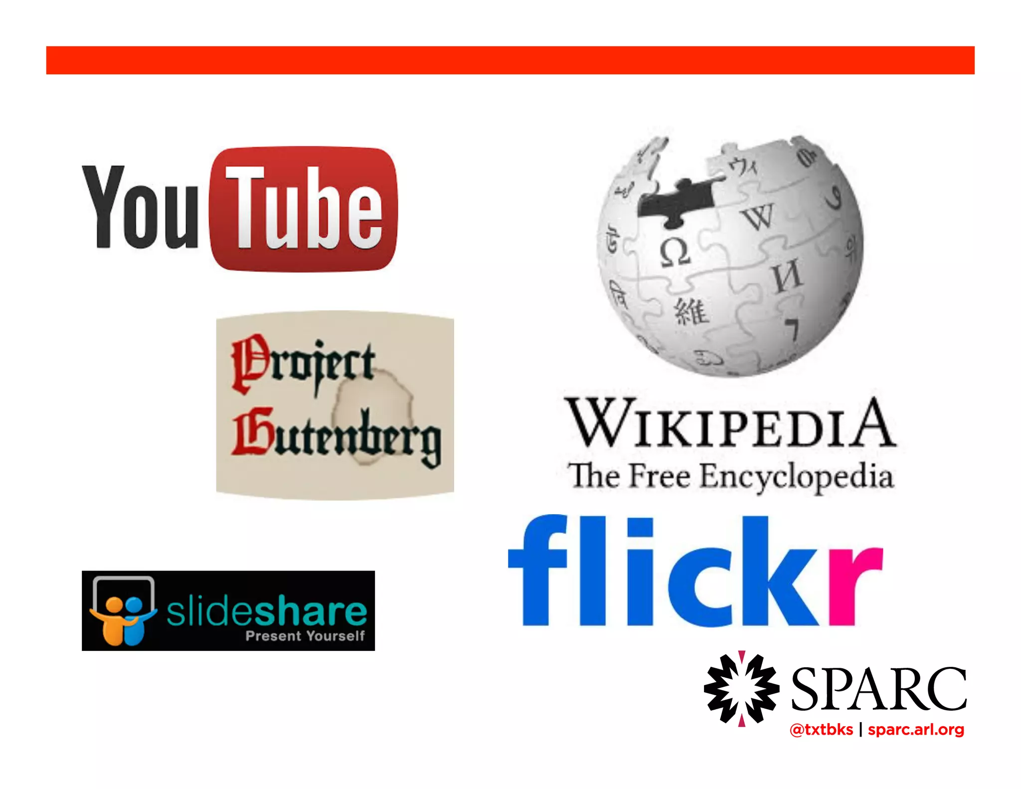 !@txtbks | sparc.arl.org
 