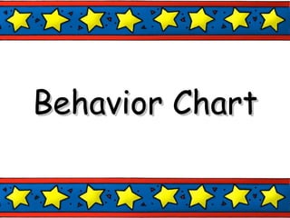 Behavior Chart 