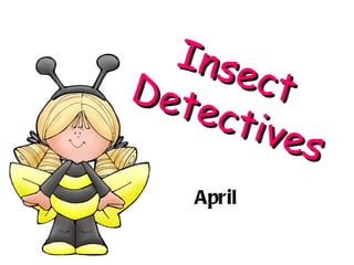 Insect  Detectives April 