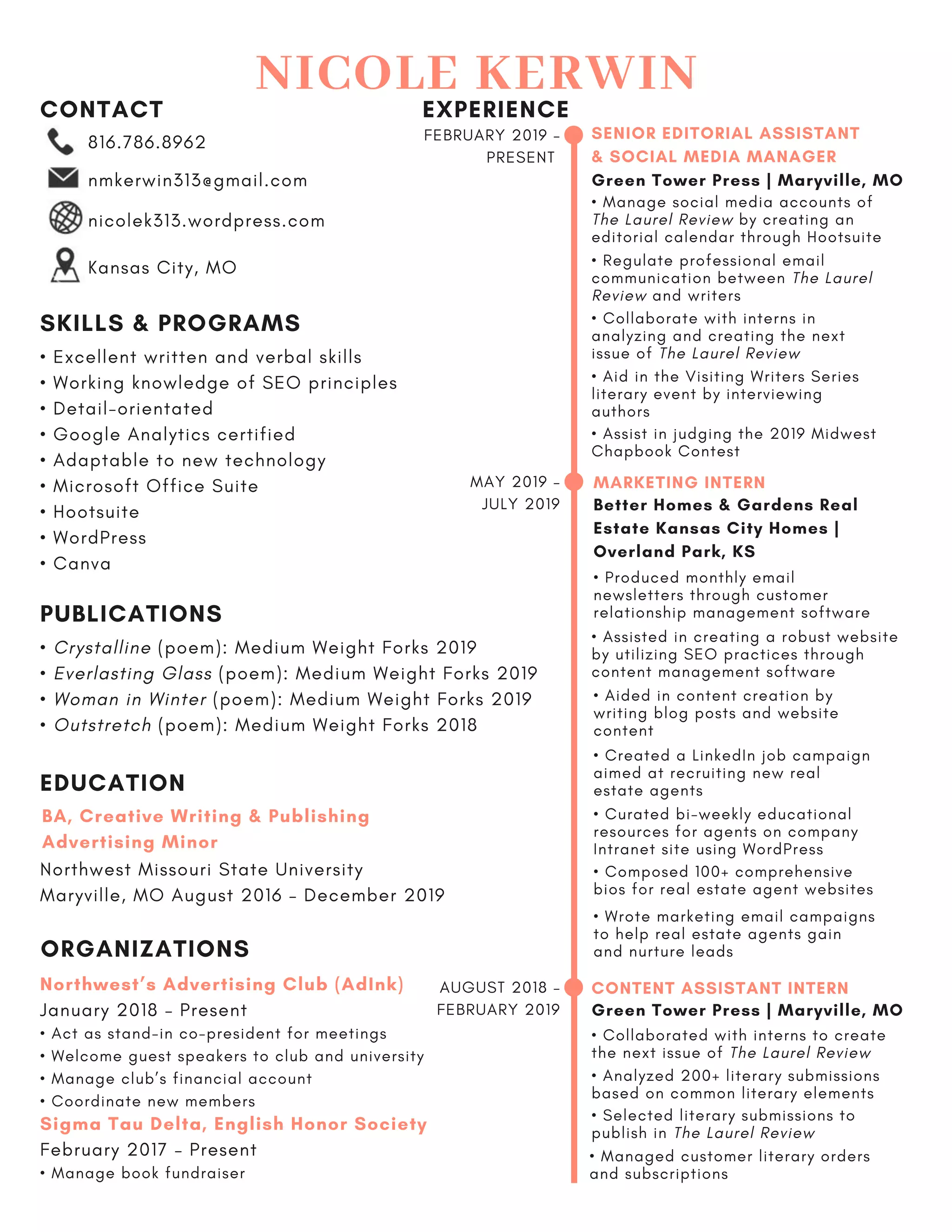 Nicole Kerwin Resume | PDF