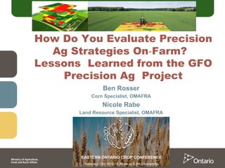 17. Precision Farming Realities - Nicole Rabe & Ben Rosser | PPT
