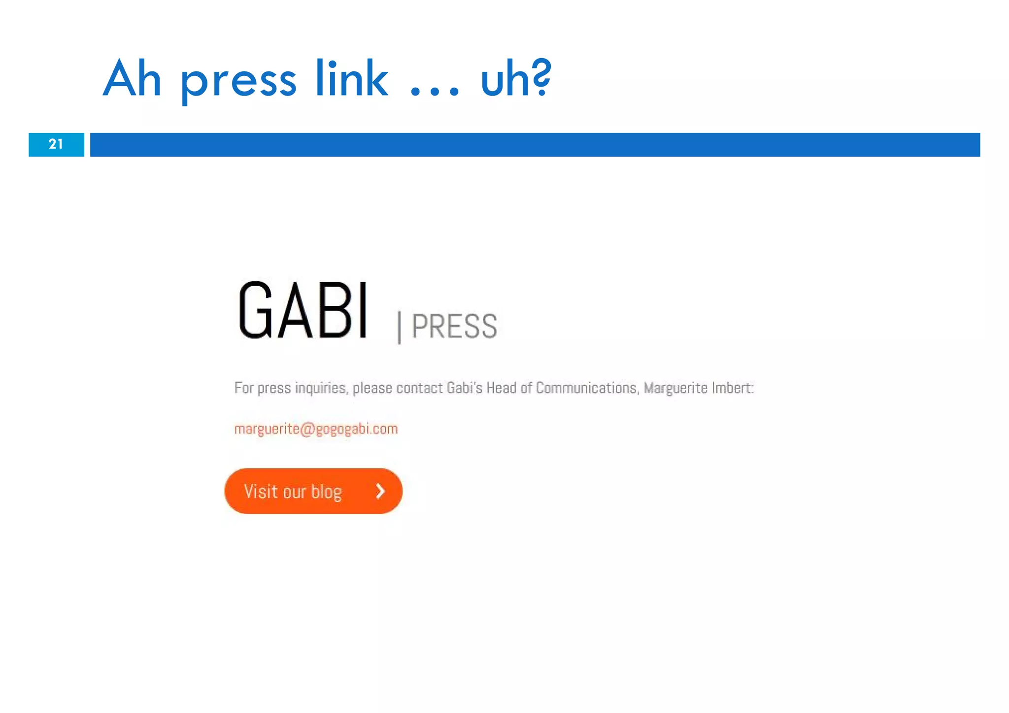 Ah press link … uh?
21
 