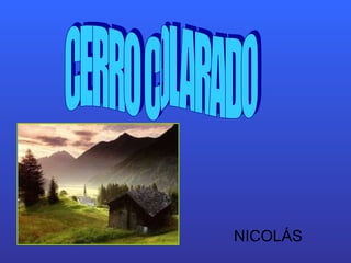 NICOLÁS CERRO COLARADO 