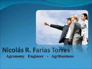 Agronomy  Engineer  -  Agribusiness  