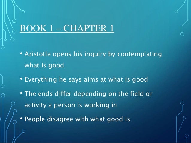 Nicomachean ethics