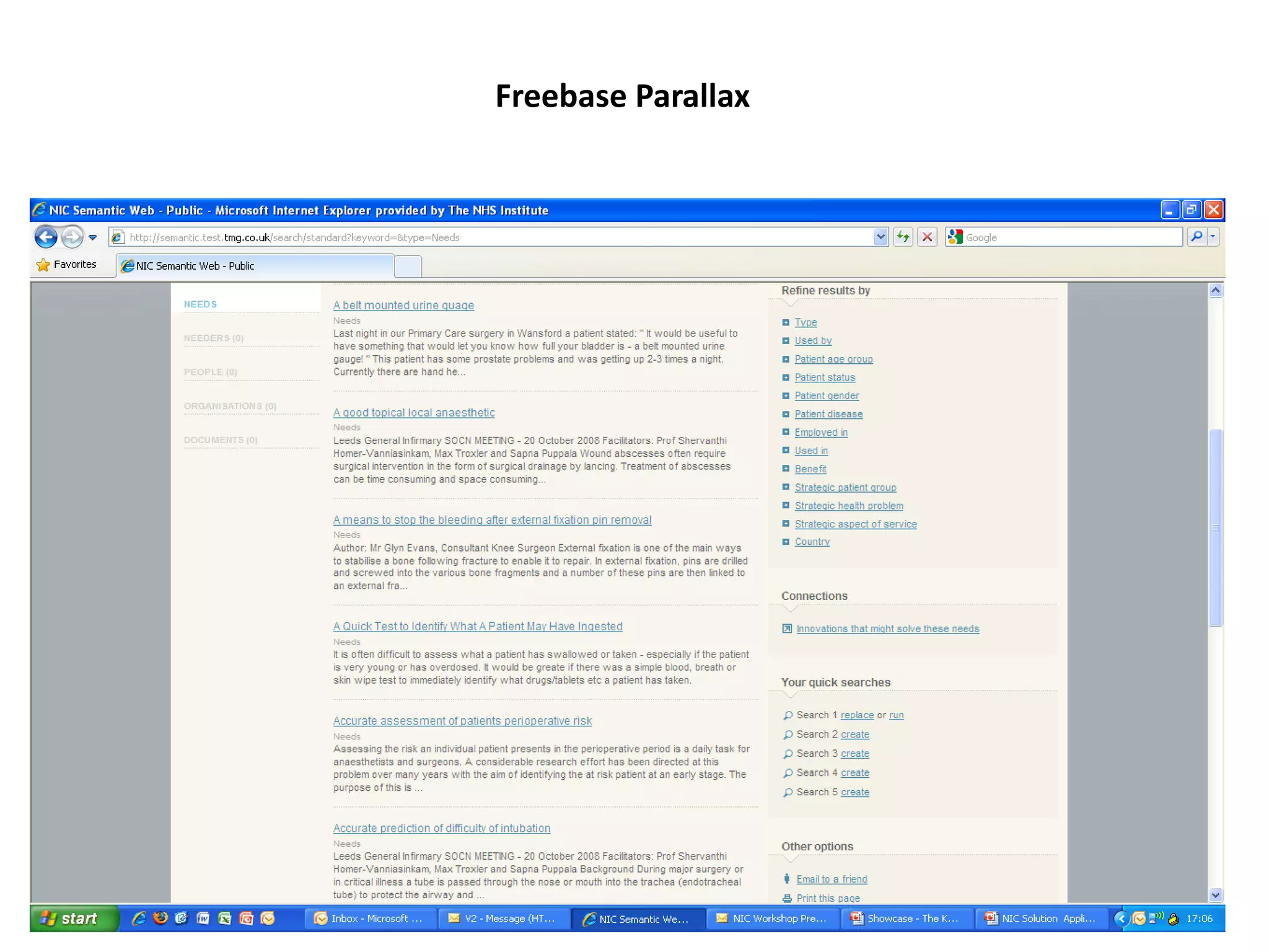 Freebase Parallax